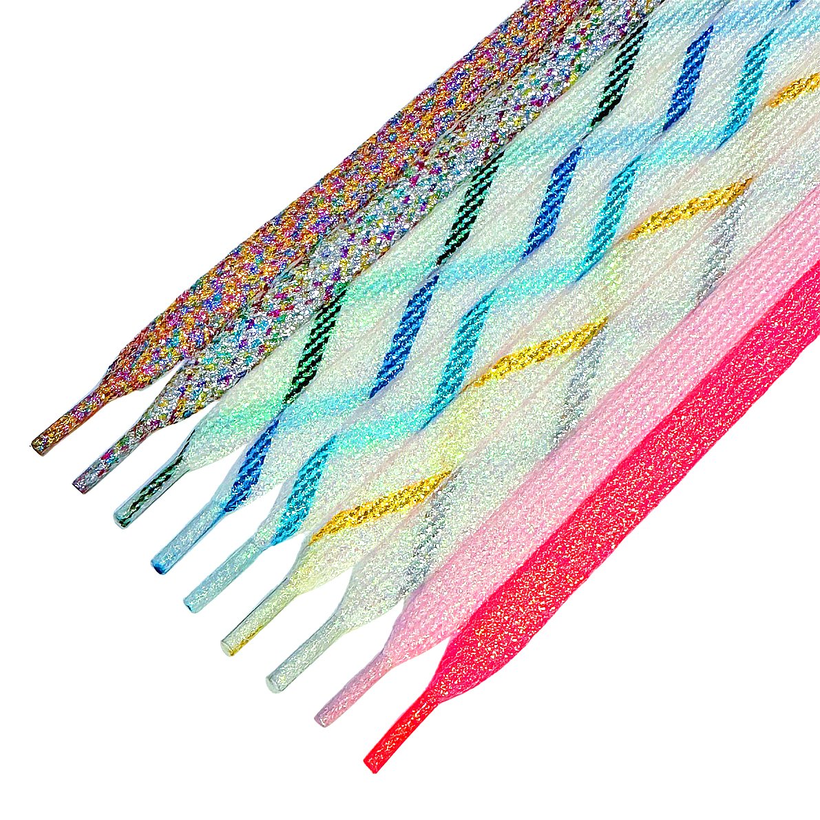 U-meking Flat Round Shoelaces Sneaker Shoe Laces Elastic Colorful Draw Cord Polyester Shoelaces Design Logo Custom Smart 8mm