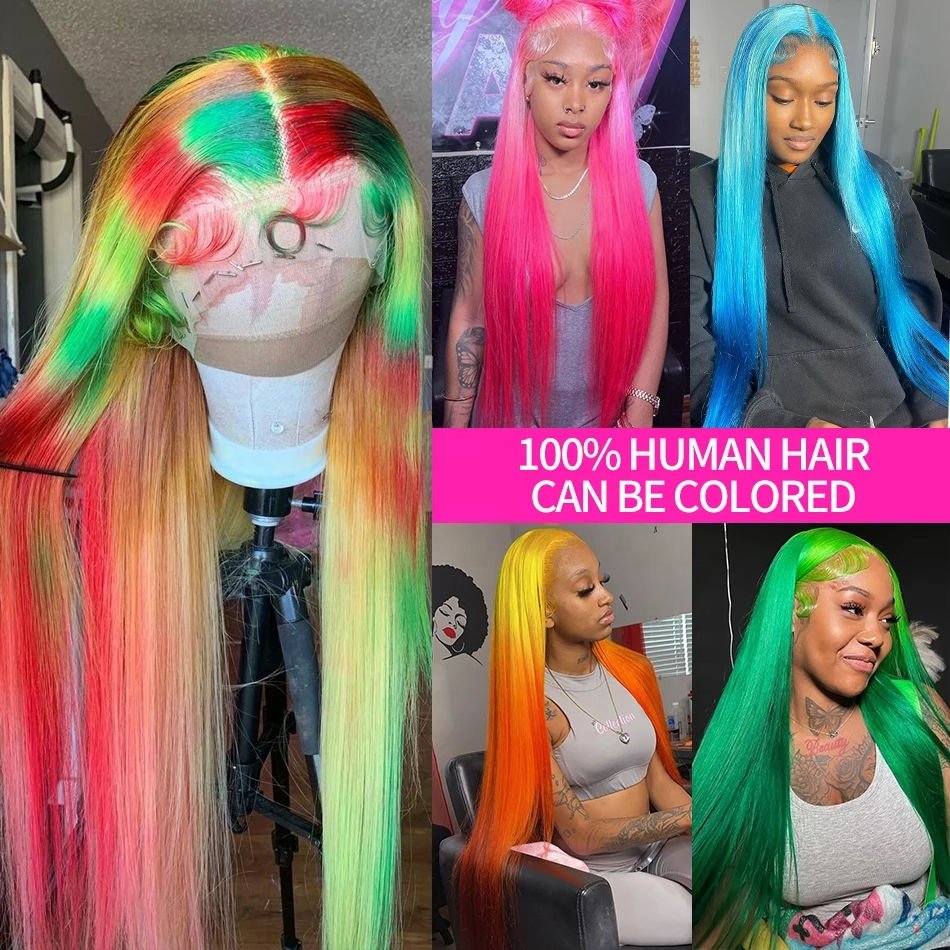 613 Wholesale 360 Full Lace Frontal Wigs 30 Inch Long Straight 613 Blonde Brazilian Human Hair Wig HD Transparent Lace Front Wig