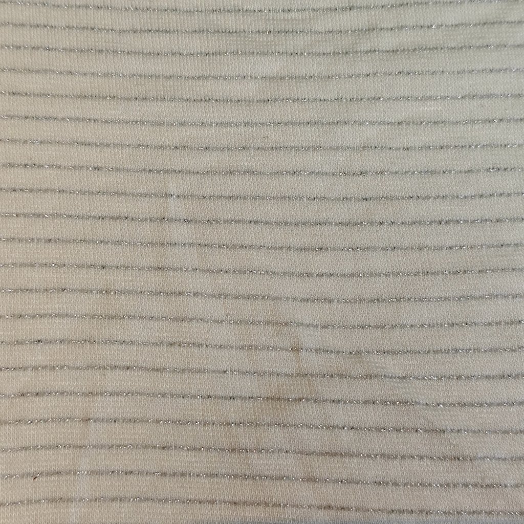 Factory Supply Hot Sale Rayon Lurex Spandex Shiny Metallic Fabric Metallic Rib for lady dress Yand dyed lurex Knit