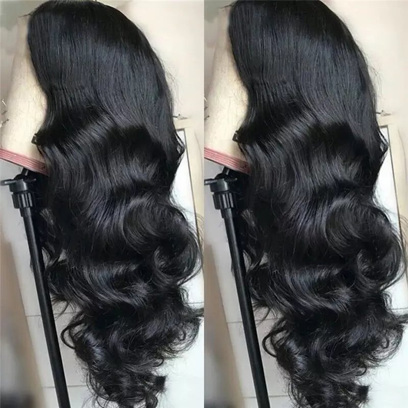ZSF Wholesale Wig Vendors Brazilian Body Wave Wig Human Hair 5*5 Lace Closure Virgin Cuticle Aligned Hair Wigs For Black Women