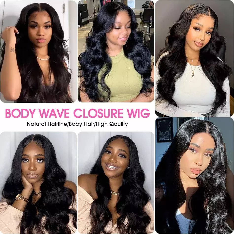 ZSF Wholesale Wig Vendors Brazilian Body Wave Wig Human Hair 5*5 Lace Closure Virgin Cuticle Aligned Hair Wigs For Black Women