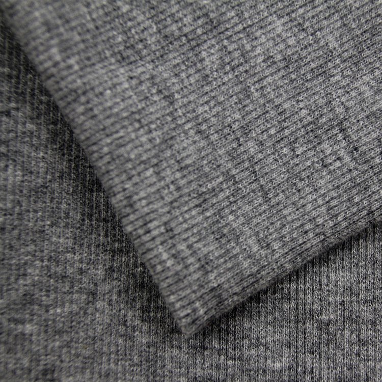 Rib Fabric Soft Touch Rayon Polyester Jersey Fabric 75% RAYON 22% Poly 3% Spandex Yarn Dyed for T shirt homewear sportswear