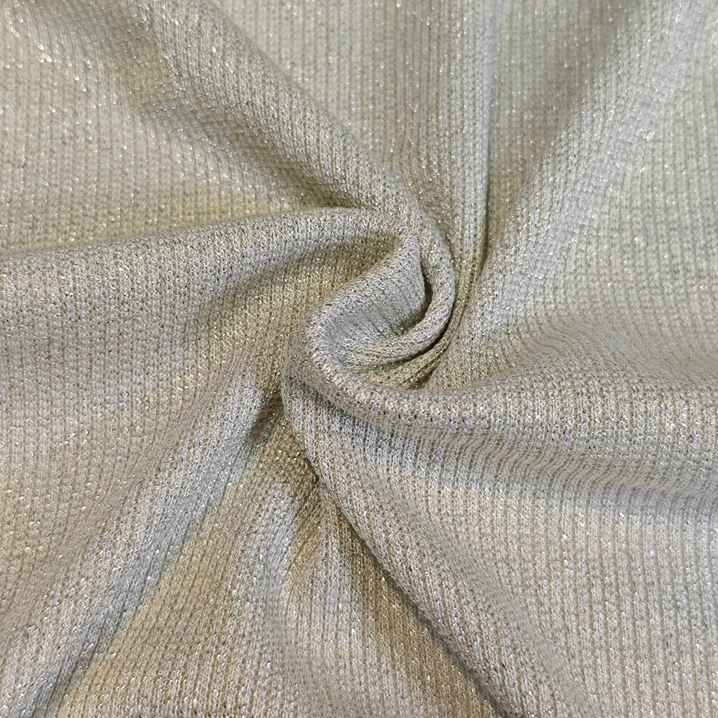 Perfect Quality Colorful Rayon Lurex Spandex Fabric Stretch Rib Rayon Nylon RIB Smooth Metallic Rib Fabric