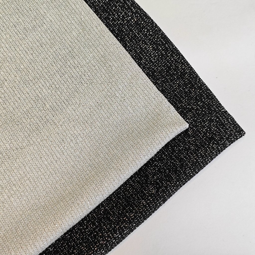 Perfect Quality Colorful Rayon Lurex Spandex Fabric Stretch Rib Rayon Nylon RIB Smooth Metallic Rib Fabric