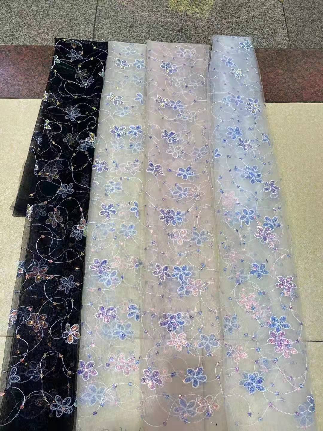Wholesale Cheap Lace Mesh Embroidery Net Fancy Wedding Designs Luxury Style Flower For Children Girl Dress Skirt Dress