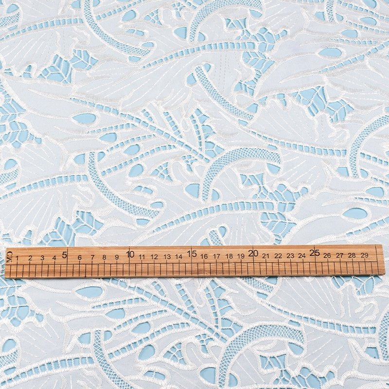 Cheerslife Wholesale High Quality Embroidery Fabric Cord Net Cord Lace Fabric Suitable For Women Dress Making Material