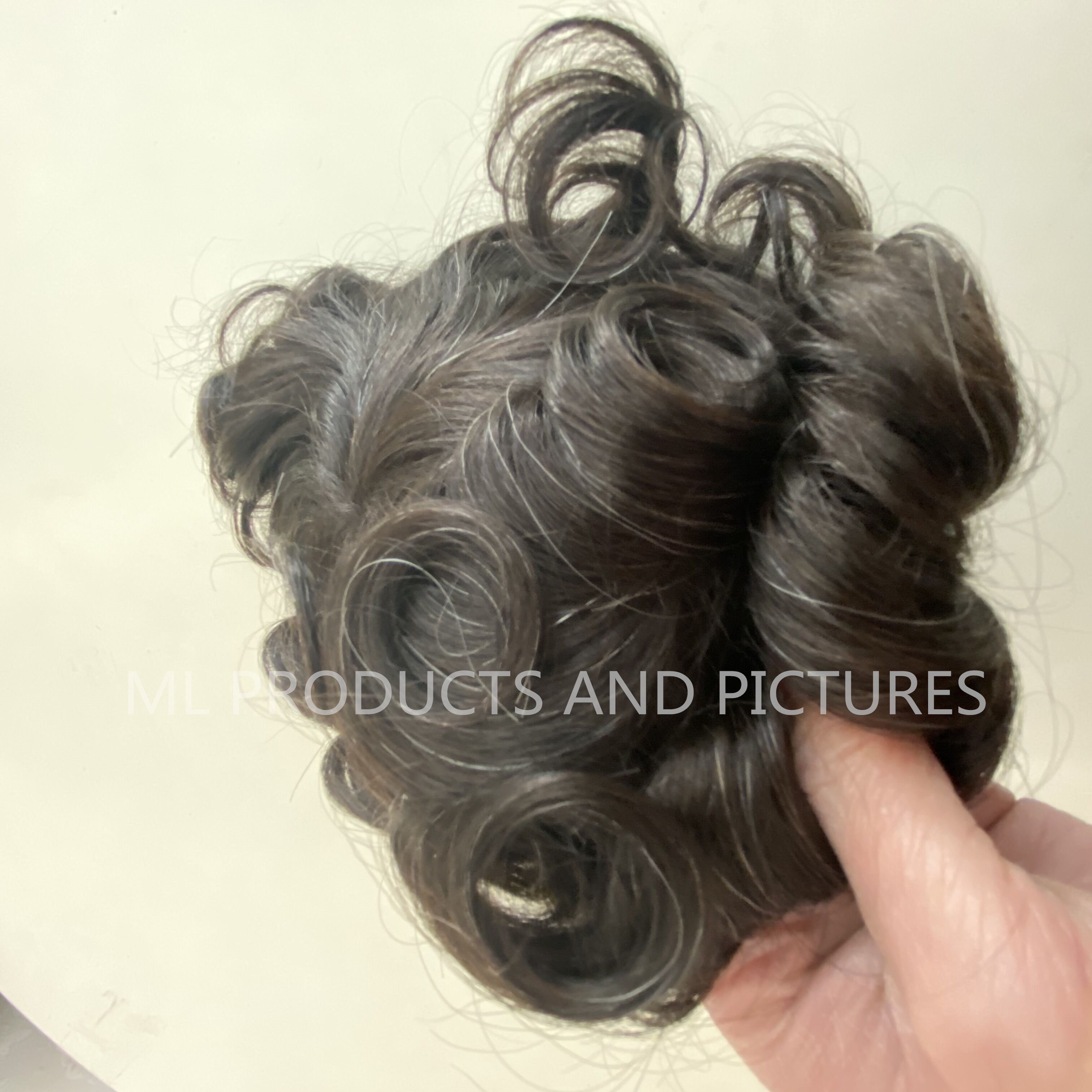 Nice Quality Lace & PU Base Hair 7"*9" for Men toupees