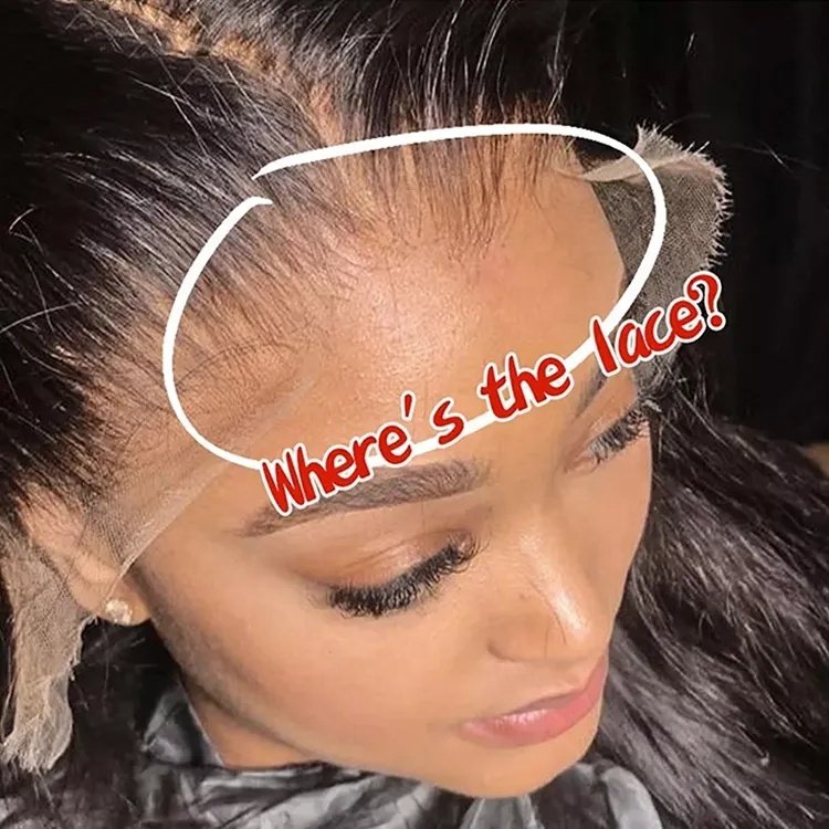 12A Glueless HD Full Lace Human Hair Wigs Raw Indian Virgin Hair Lace Front Wigs Transparent Lace Frontal Wigs Vendor