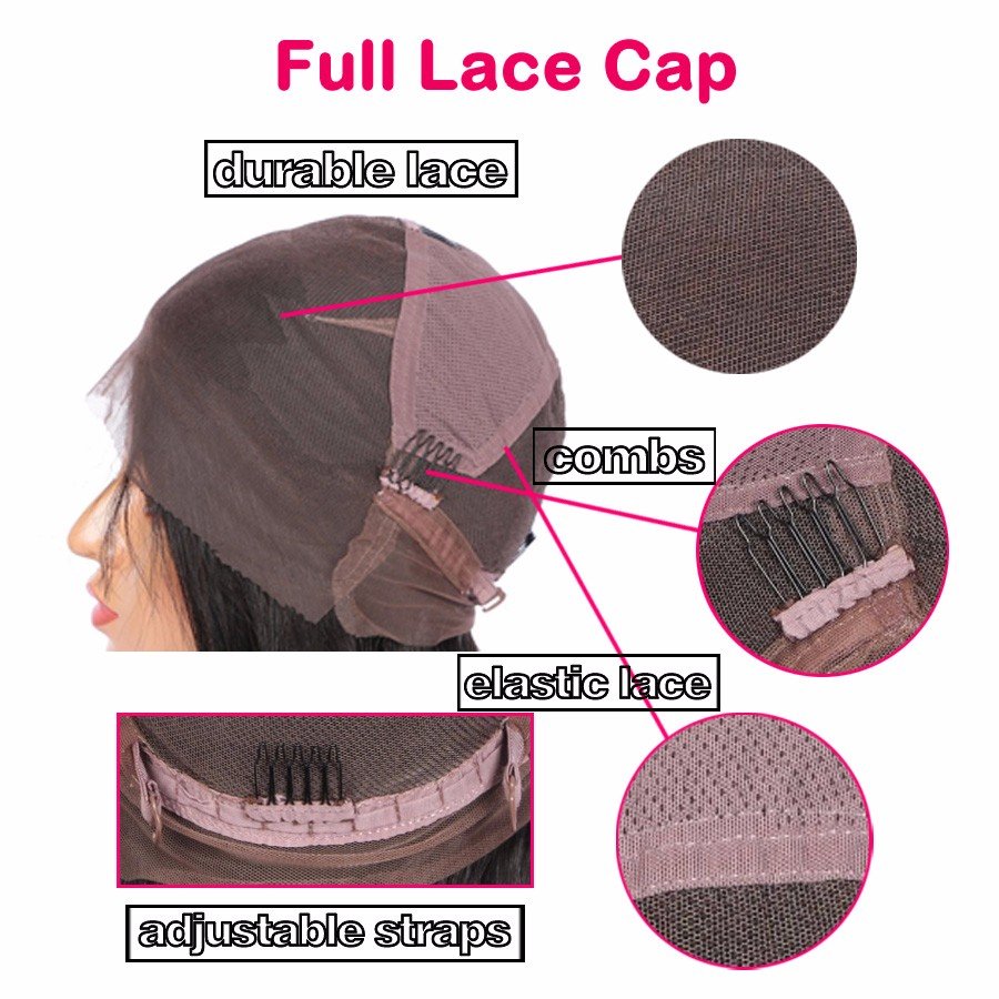 Transparent HD Lace Wigs 100% Virgin Human Hair Lace Front,Brazilian Human Hair Full Lace Wig,Curly Full Lace Human Hair Wig