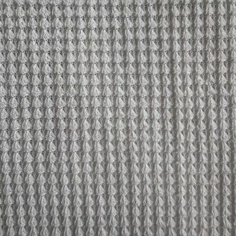 High Quality Polyester Heavy Jersey Jacquard Fabric 96%POLY+4%SP knitting fabric for clothing