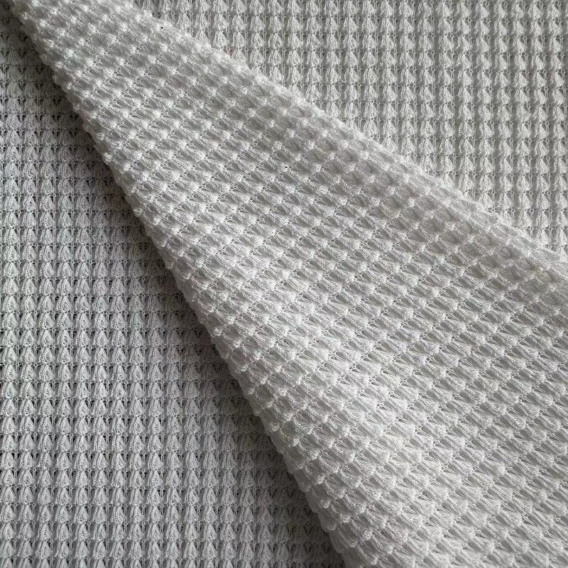 High Quality Polyester Heavy Jersey Jacquard Fabric 96%POLY+4%SP knitting fabric for clothing