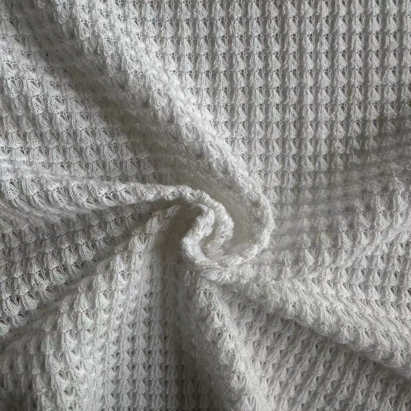 High Quality Polyester Heavy Jersey Jacquard Fabric 96%POLY+4%SP knitting fabric for clothing