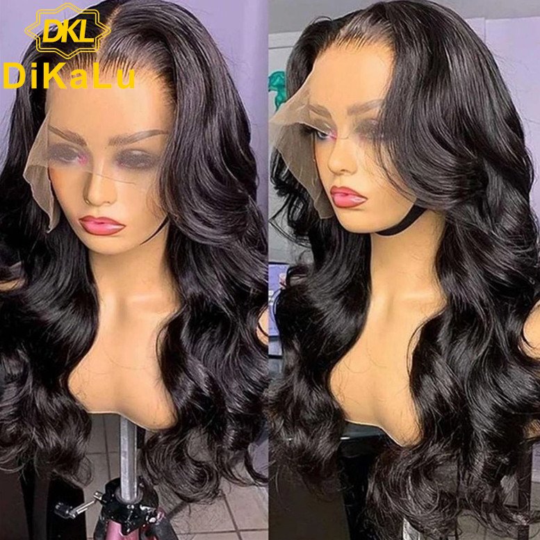 High Quality Lace Front Wig,Black Body Wave Virgin Hair Lace Front Wig Vendor,Pre Pluck Lace Wig for Black Women