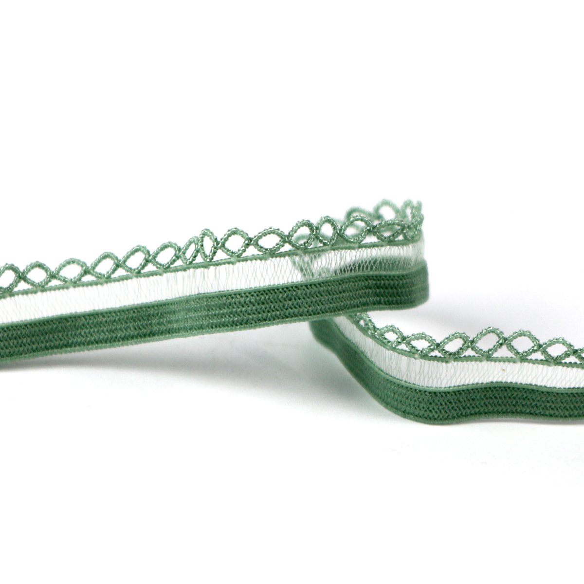 1.3CM Factory Custom Lace Webbing Spandex Elastic Hollow Out Elastic Band