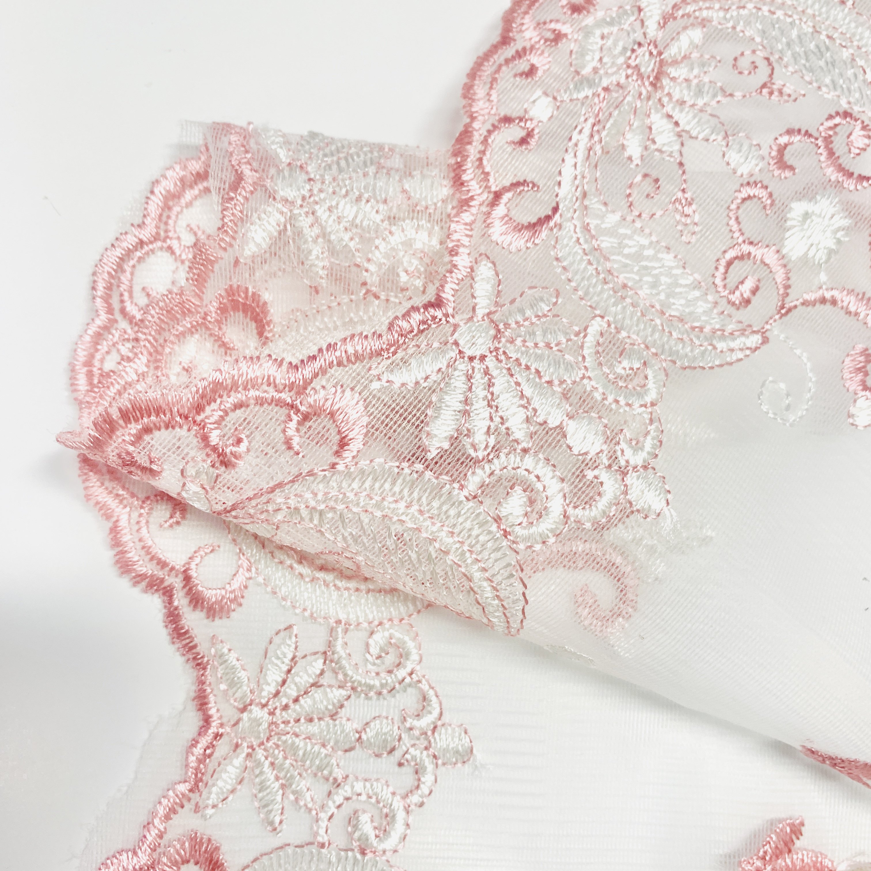 15cm width embroidery Lace Trimmings Handmade Tulle Lace Fabrics For women clothes lace wedding evening dress