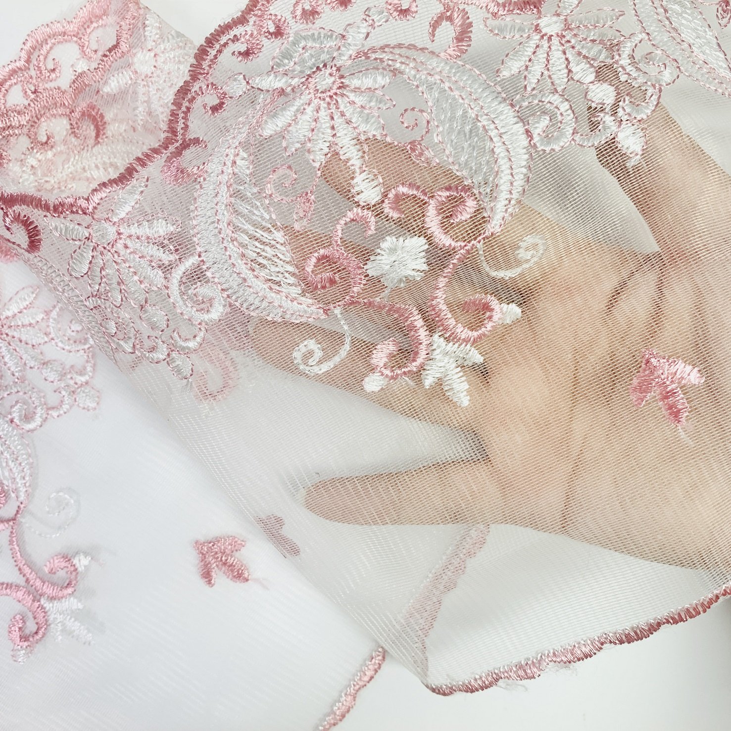 15cm width embroidery Lace Trimmings Handmade Tulle Lace Fabrics For women clothes lace wedding evening dress