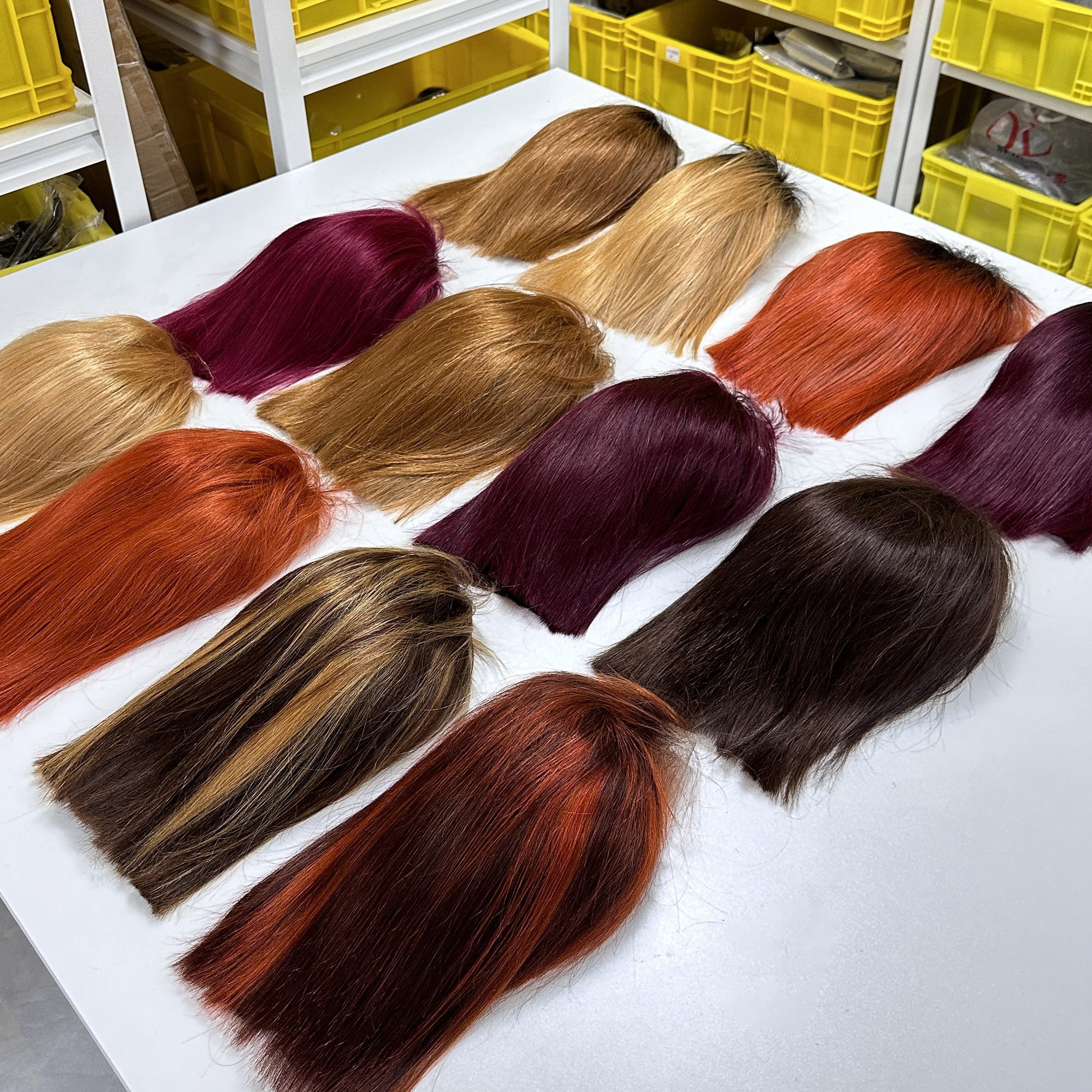13x4 Short Double Drawn Vietnamese Raw Hair Lace Front Wigs Vietnam Hair Bone Straight Bob Wigs for Black Women