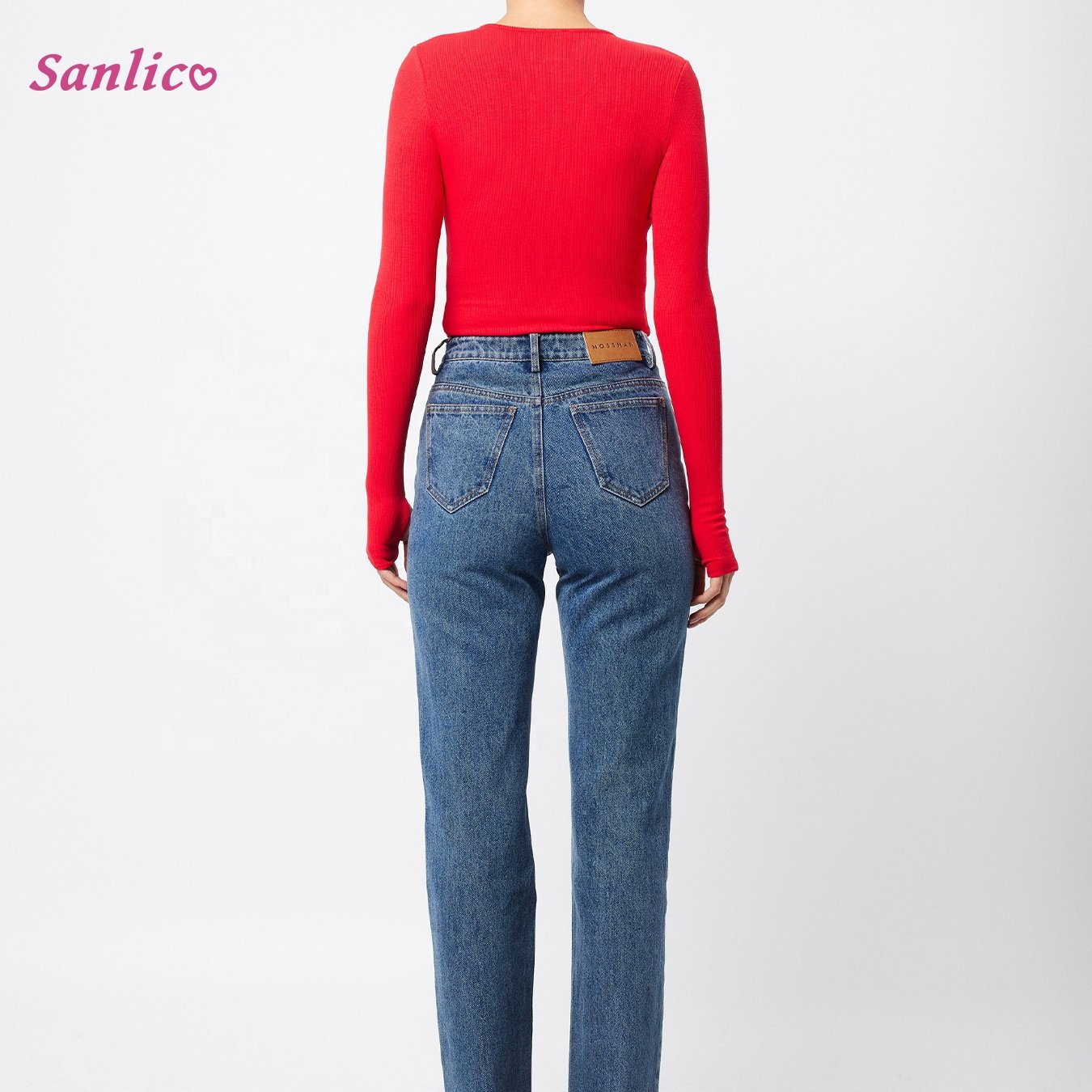 Women's Long Sleeve Henley T Shirts Casual Button Down Blouses Basic Scoop Neck Ribbed Knit Shirt Tops