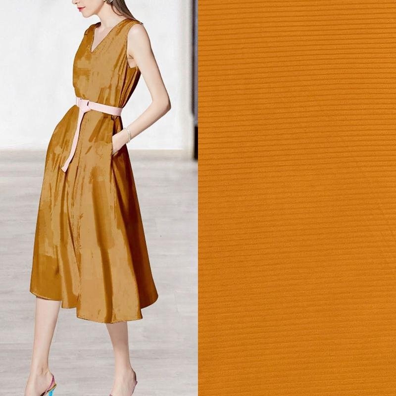 FACTORY DIRECTLY SUPPLY ESSE TEXTILE DTY 4*2 RIB 2-SIDE BRUSH PLAIN DYED FABRIC FOR SWEATER TELA ELASTANE SPANDEX