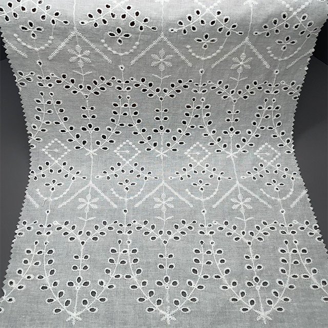TUTON Top Quality Custom Wholesale TC Cotton Guipure French Lace Embroidery Fabric for Dress Water Soluble Polyester / Cotton