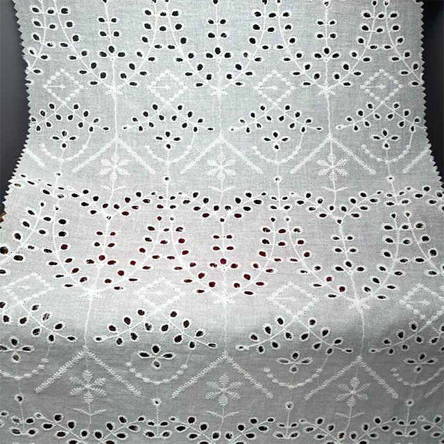 TUTON Top Quality Custom Wholesale TC Cotton Guipure French Lace Embroidery Fabric for Dress Water Soluble Polyester / Cotton