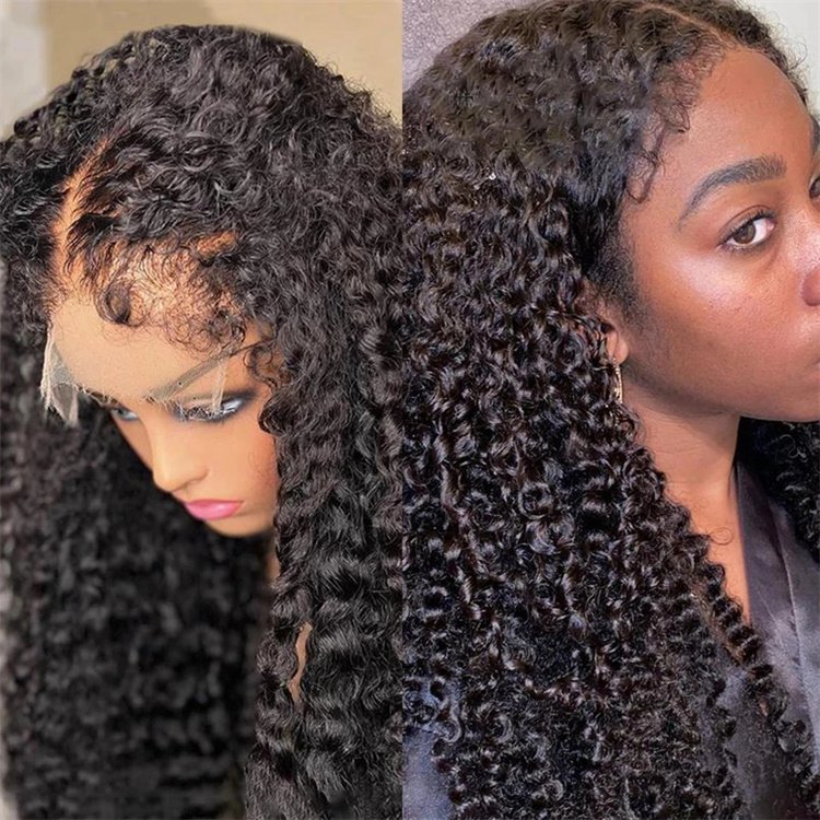 Body Wave 4c texture hairline wig 13x6 Lace Front Human Hair Wigs For Black Women HD Lace Frontal Wigs with Curly Baby Hair