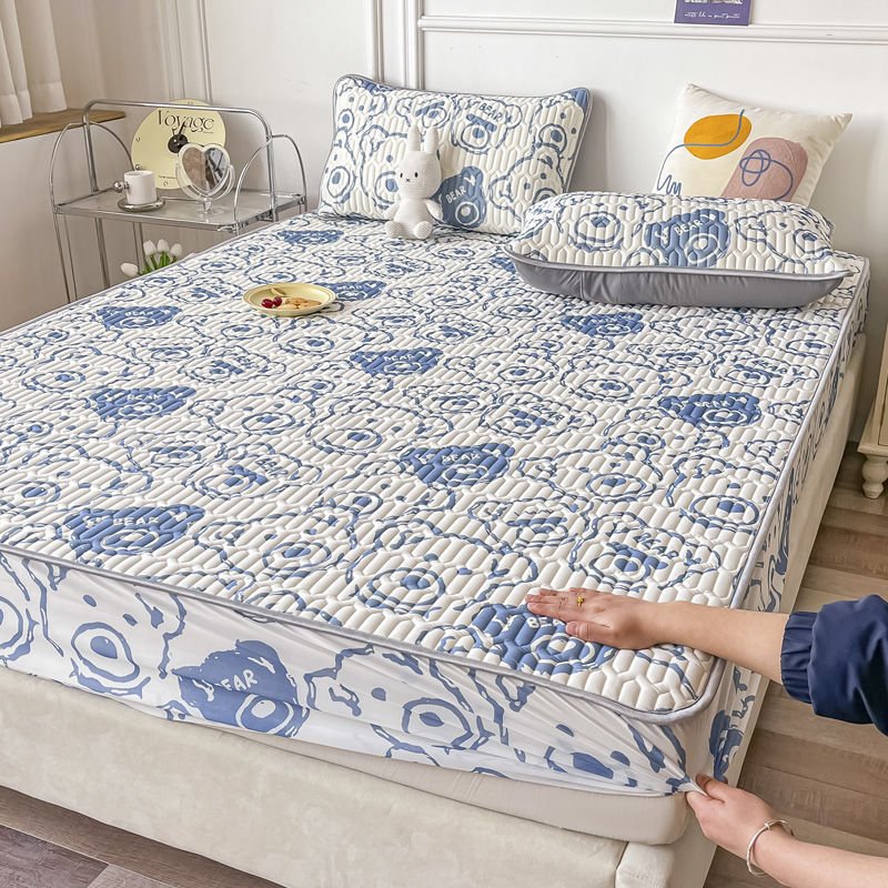 Single bed cover duvet insert single piece summer mattress protector breathable fixed all-inclusive factory direct wholesale