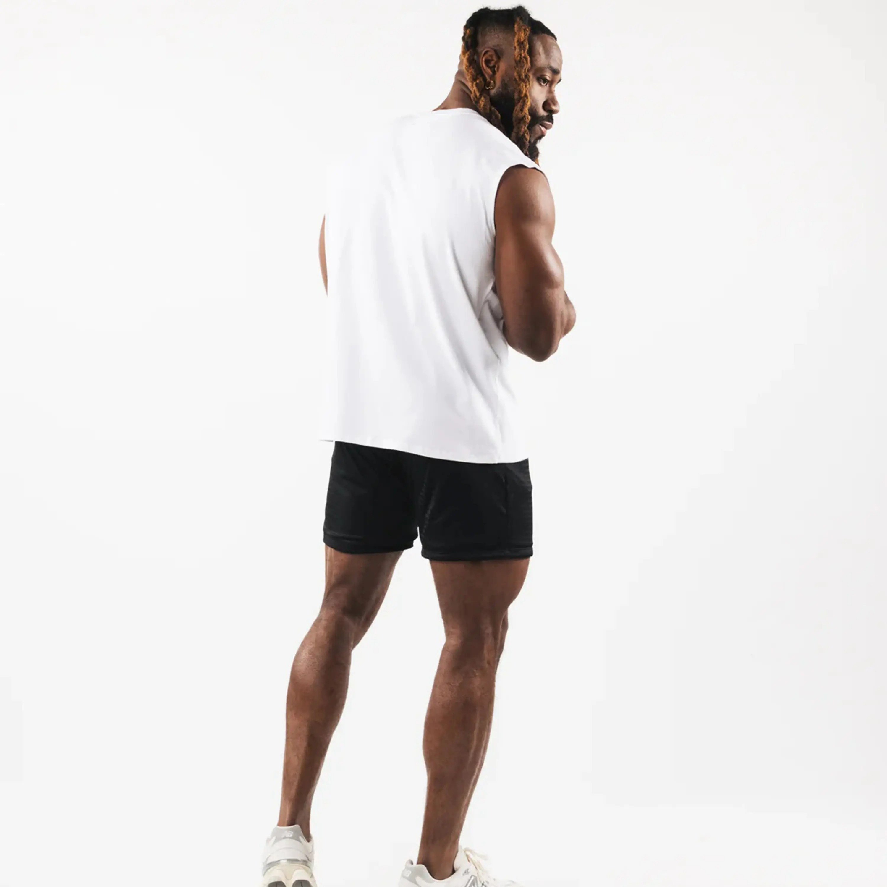 Custom Cotton Men's Muscle Gym Running Stringer Tank Tops Bodybuilding Fitness Tank Tops For Bodybuilder