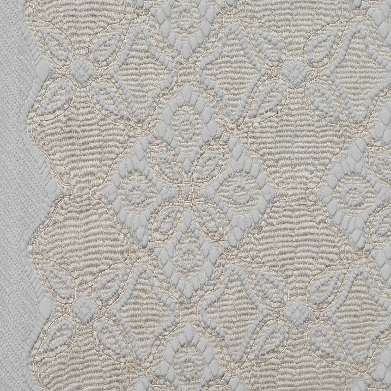 New Style Lower Price Fashion Nylon Cotton Strands Geometric Lace Fabric For Dress