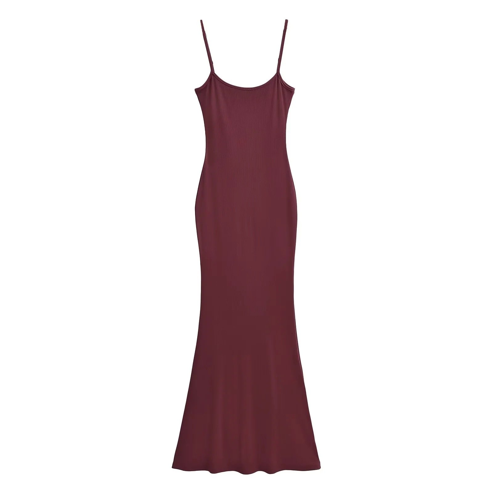 women's wholesale bulk elegant dresses for ladies cotton ribbed pink Eshow maxi long dress casual summer 2024 ropa de mujer