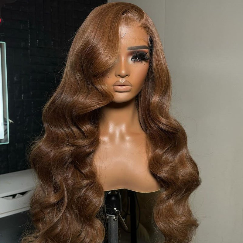 6x6 HD Lace Closure Wigs Human Hair 100% Raw Vietnamese Hair Glueless Wavy Full Frontal Wigs Pre Plucked for Woman