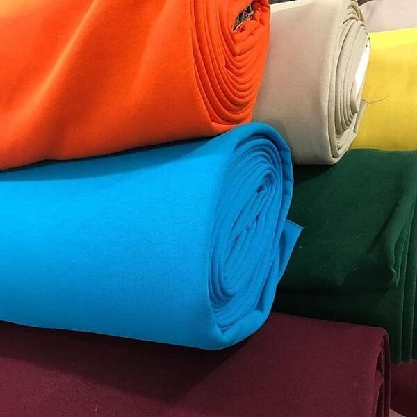 Burgundy Color 65% Cotton 35% Polyester French Terry Three Fleece Cotton Polyester Fabric for Winter Clothings from Manufacturer