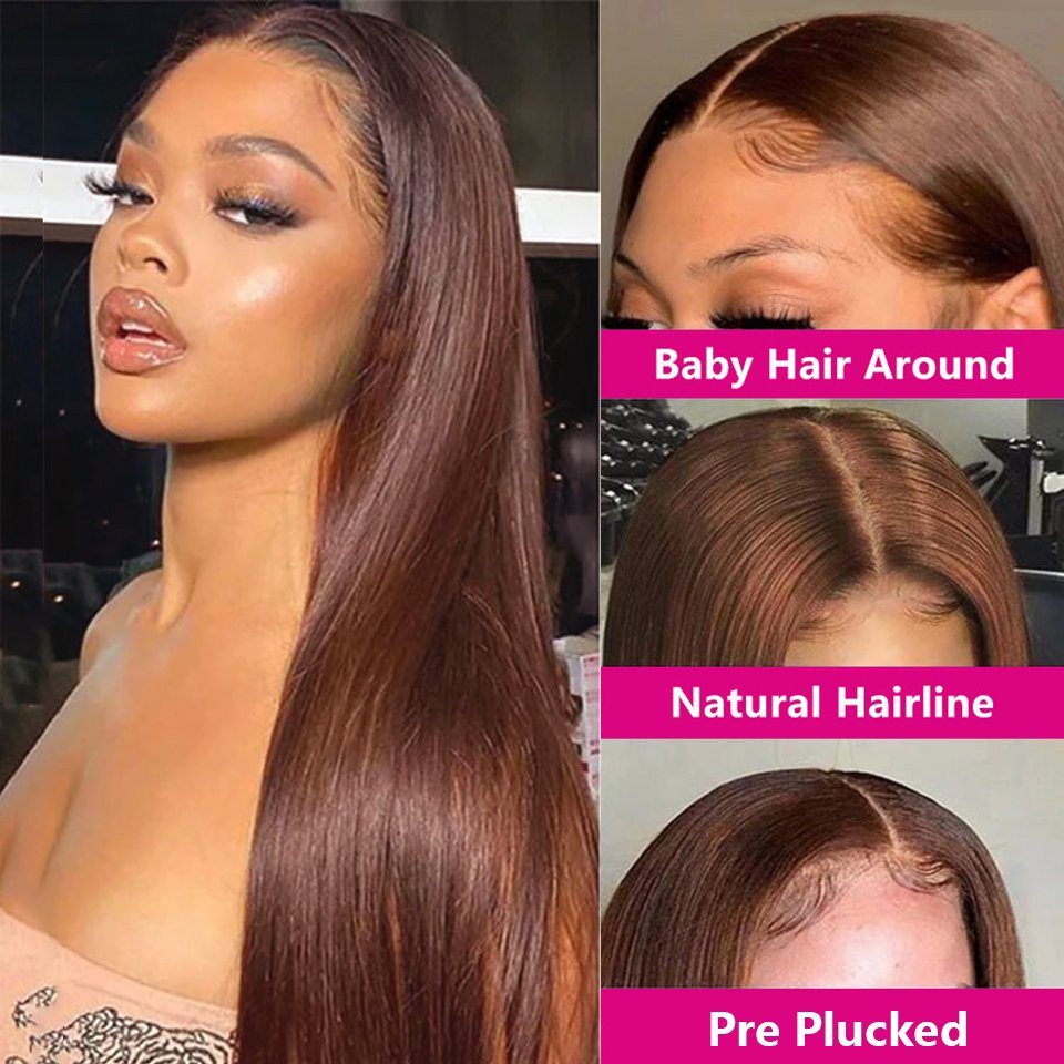 Cheap Colored Brown Blonde 613 13x6 Hd Raw Brazilian Human Hair Lace Front Wigs HD Lace Frontal Wigs Human Hair For Black Women