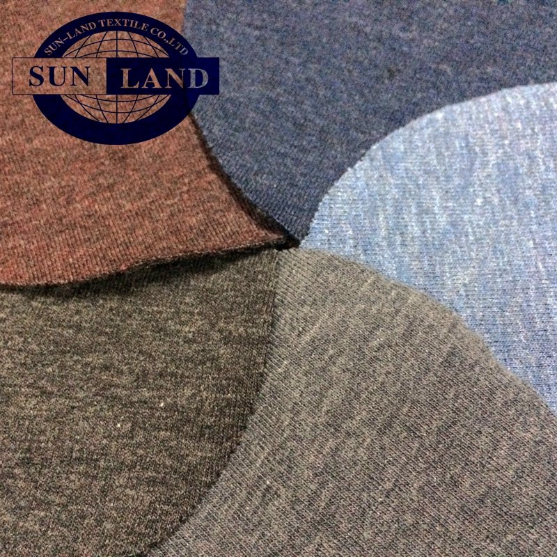 fashion casual garment clothing 95/5 yarn dyed 2x2 cotton spandex rib fabric