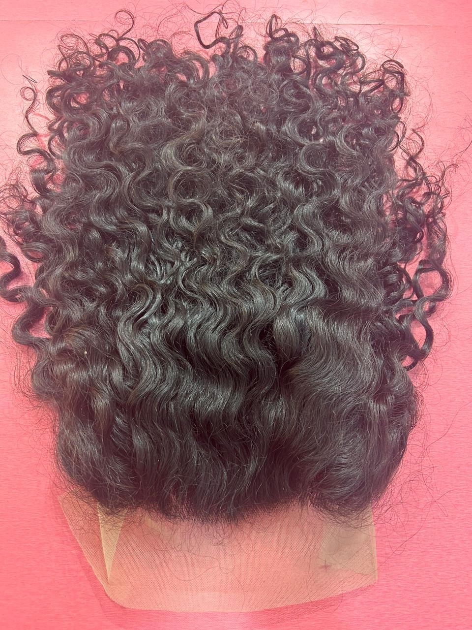 High Quality Curly Front Lace Frontal Wig 13x6 Small Size HD Lace Cap Brazilian Hair Blonde Braid Curl Fully Aligned Small 360