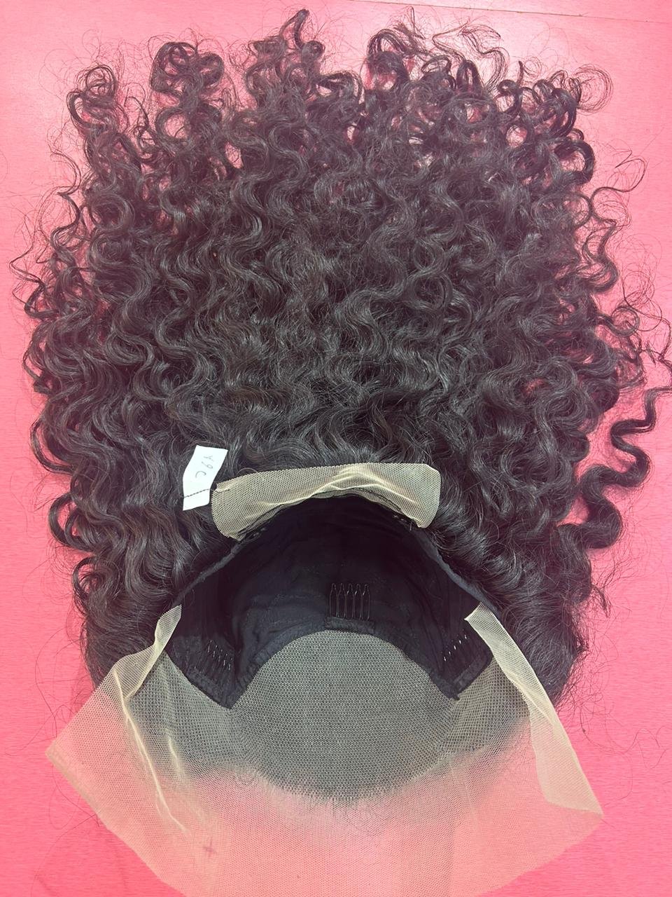 High Quality Curly Front Lace Frontal Wig 13x6 Small Size HD Lace Cap Brazilian Hair Blonde Braid Curl Fully Aligned Small 360