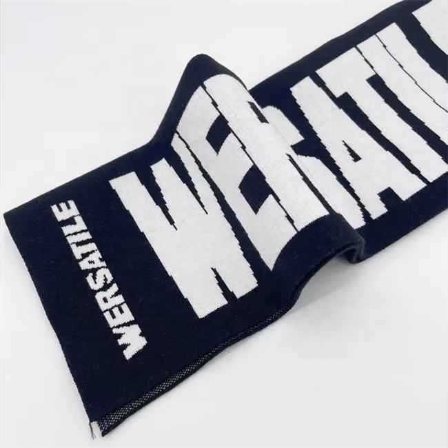 Custom Logo rib fabric Cotton Stretch Knitting ribbing Cuff and Hem