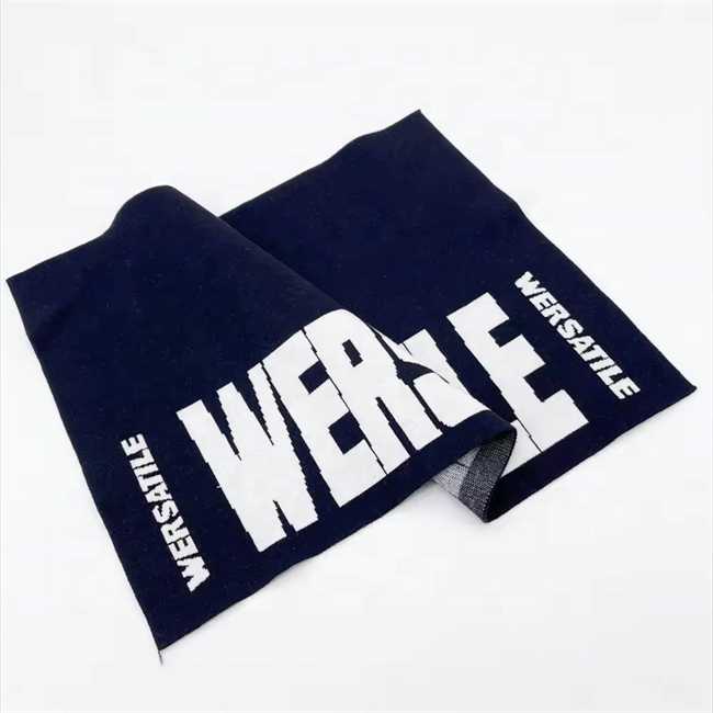 Custom Logo rib fabric Cotton Stretch Knitting ribbing Cuff and Hem