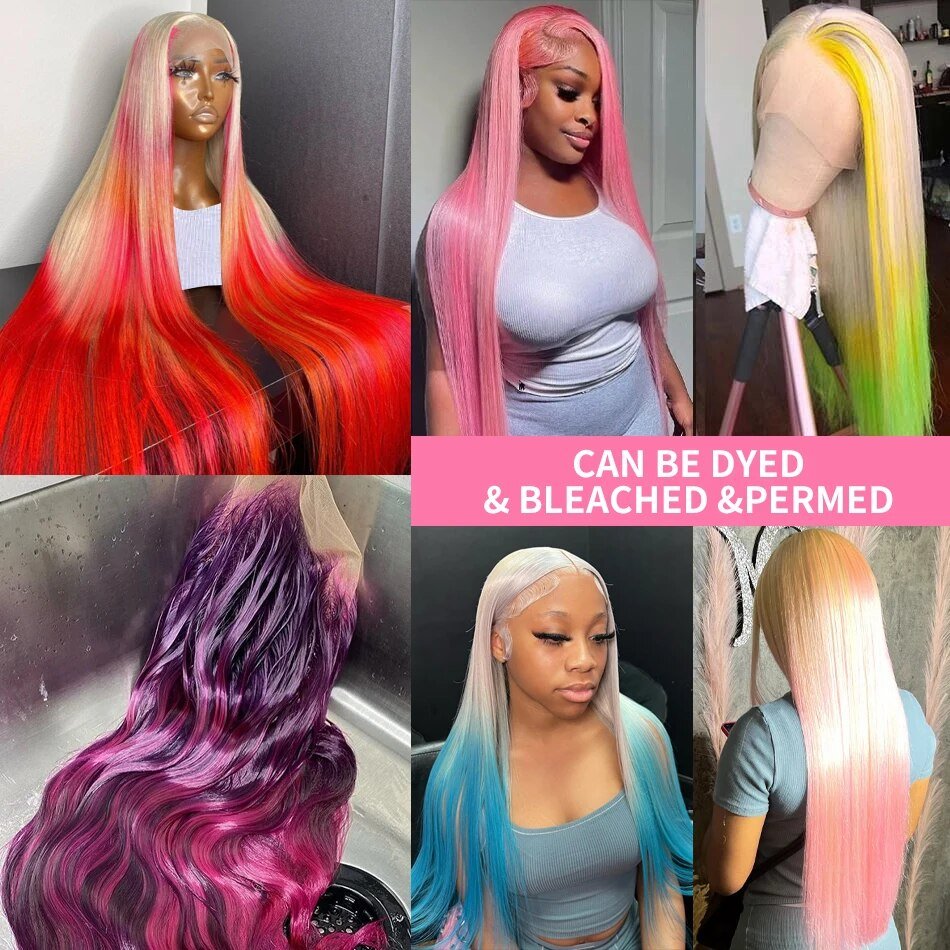 613 Hd Lace Frontal Wig 13x4 Blonde Lace Front Wig Human Hair 30 Inch Honey Blond Bone Straight Human Hair Wigs For Black Women