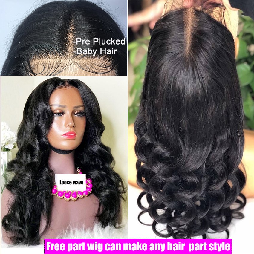 Wholesale Cheap Loose Wave Brazilian Raw Virgin Hair HD Transparent Lace Front Wig 250% Density Human Hair Wigs For Black Women