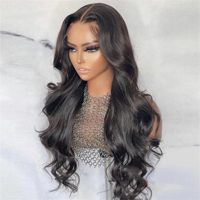 Wholesale BODY WAVE 5X5 HD TRANSPARENT LACE CLOSURE WIG WHOLESALE PRICE HUMAN HAIR WIG