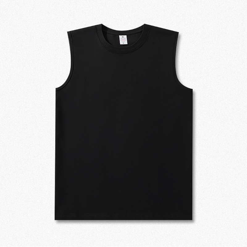 TT037 Factory Direct Sale Men's Tank Tops Casual Breathable Cotton Ribbed Tank Top For Men