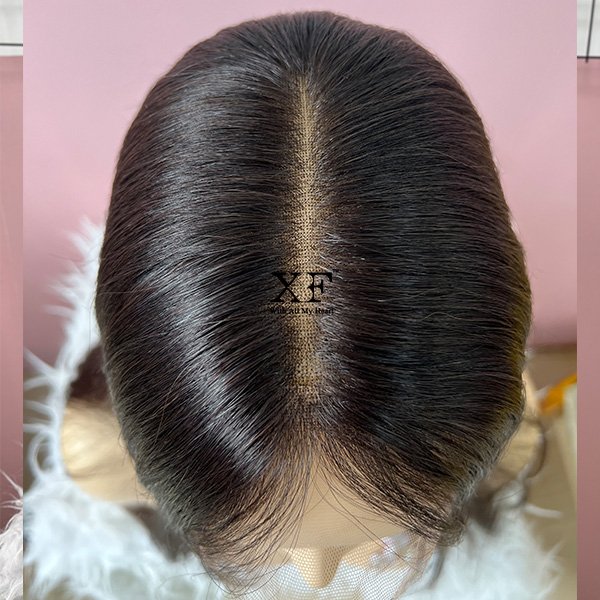 In Stock Silky European Human Virgin Hair HD Transparent Swiss Lace Top Wigs