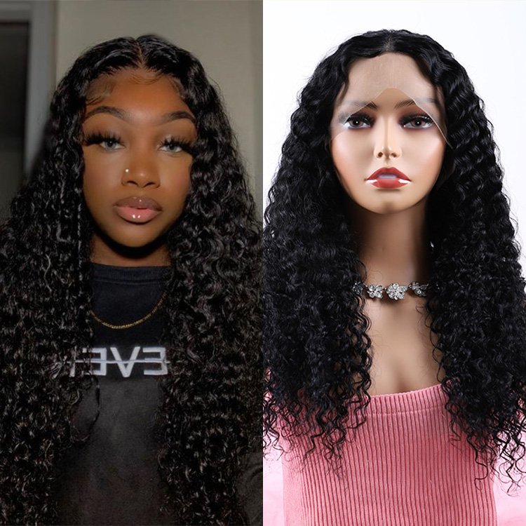 Wholesale Indian Unprocessed Raw Remy Lace Frontal Wig, Virgin Cuticle Aligned Peruvian Human Hair Front Lace Front Wigs