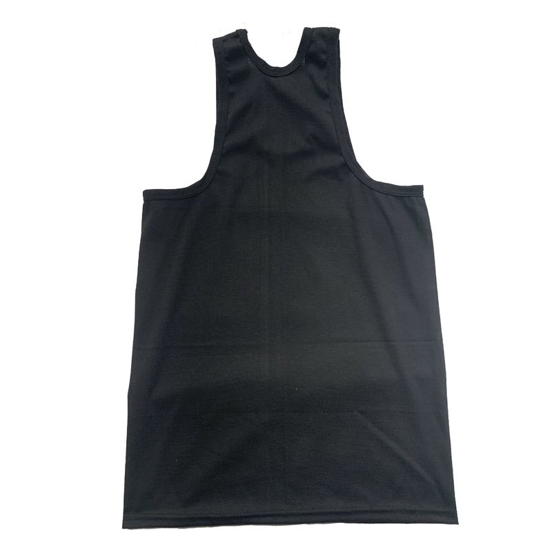 260gram Men's Sleeveless Tank Shirt Tag Free & Moisture Wicking Ribbed Stretch Fabric