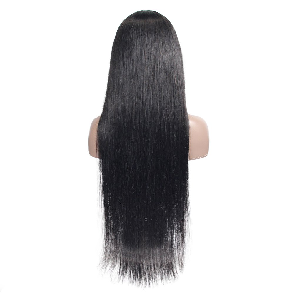 Customized 100% human hair lace front wig with bang for small heads, wholesale Transparent lace women wig hats hair extensions