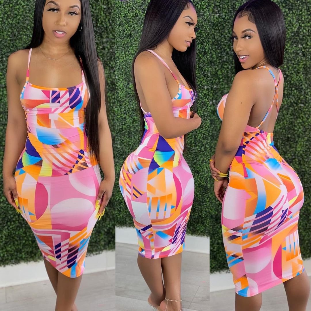 S-3XL 2024 Summer Hot sale Rib Knit Bodycon Backless Sundresses Sun Dress Plus Size Elegant Women Casual Dress