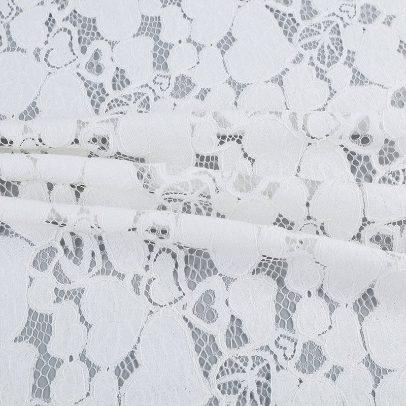 2023 New Style Lovely Heart Cotton Lace Fabric For Women Dress