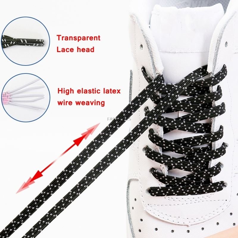 Colorful Quick Magnetic Shoe Lace Man And Woman Shoe Lazy shoelace Of Sneakers No Tie Elastic Shoelace Sneakers Lazy Shoe Laces
