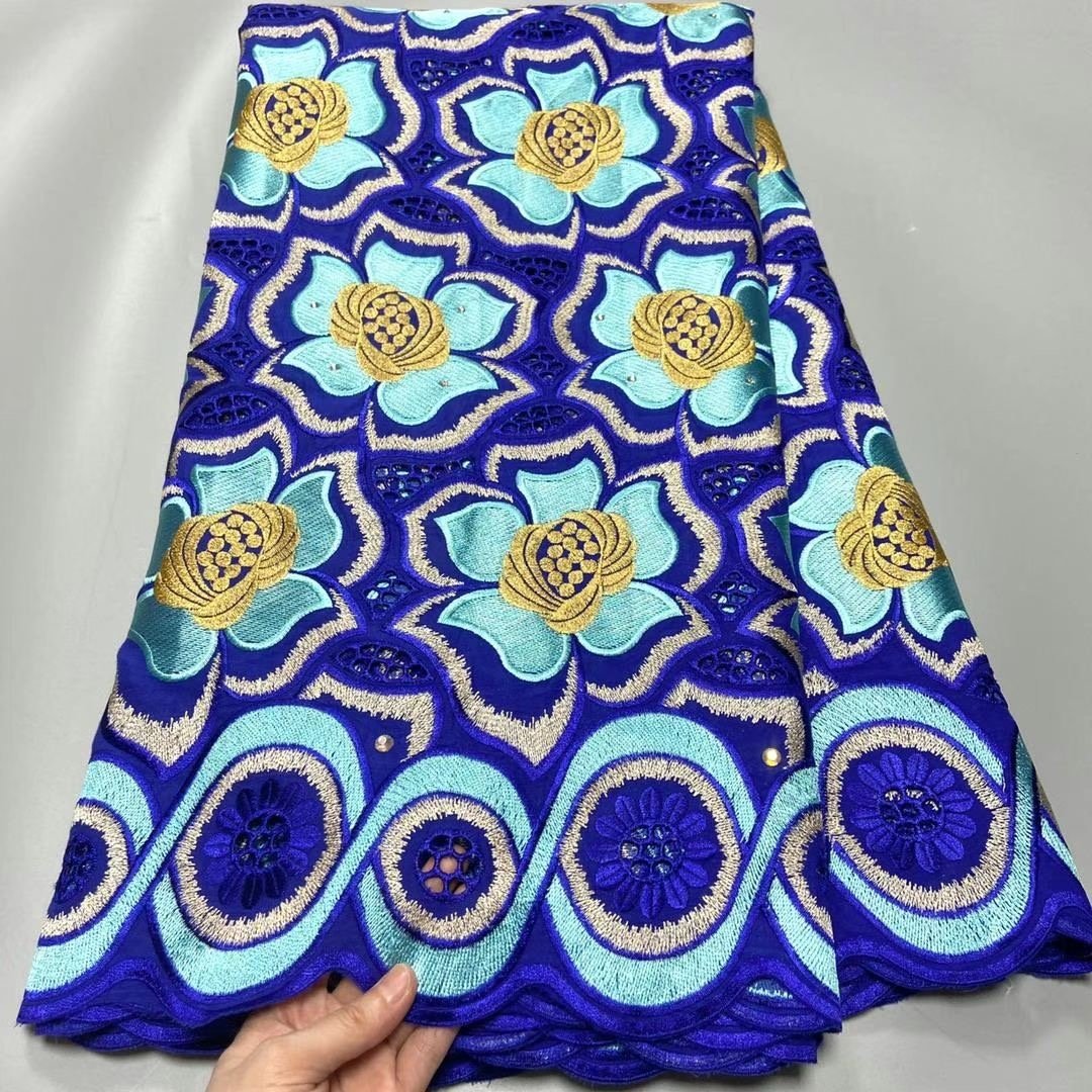 ACI African Style Voile Lace Material African Lace Fabric High Quality Nigeria Lace Fabric 2022